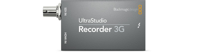 ultrastudio recorder 3g